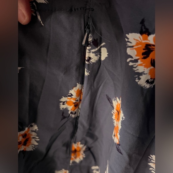 Duluth Trading Company plus size purple flower garden top size 3X - Picture 4 of 10